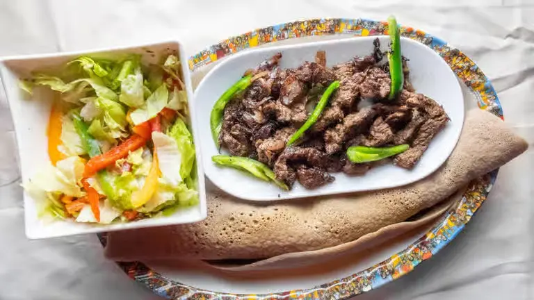 Authentic Ethiopian and Eritrean dishes at Merkato Restaurant Winnipeg