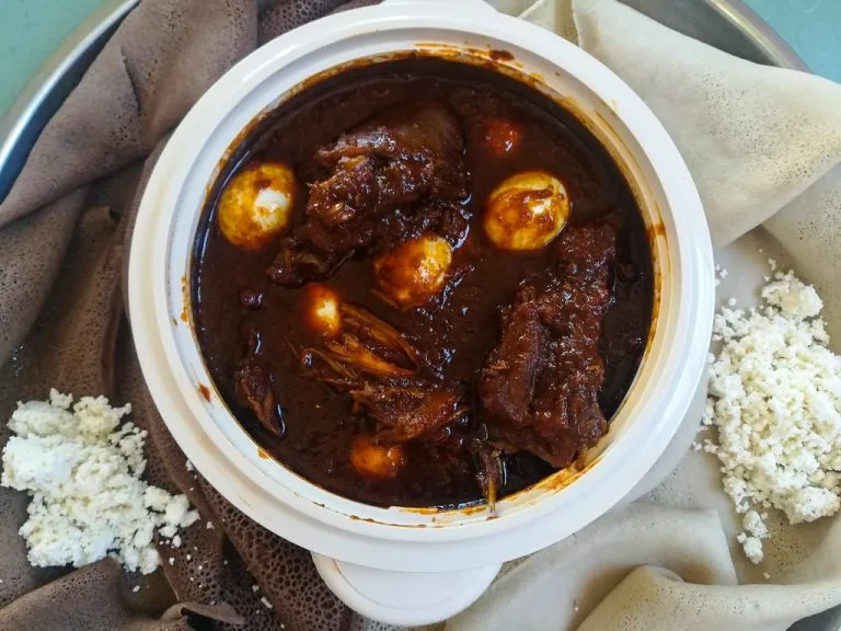 Doro Wat at Merkato Restaurant, Winnipeg